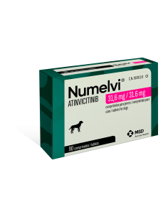 NUMELVI 31,6 MG 90 TAB (26,6 - 39,5 Kg)