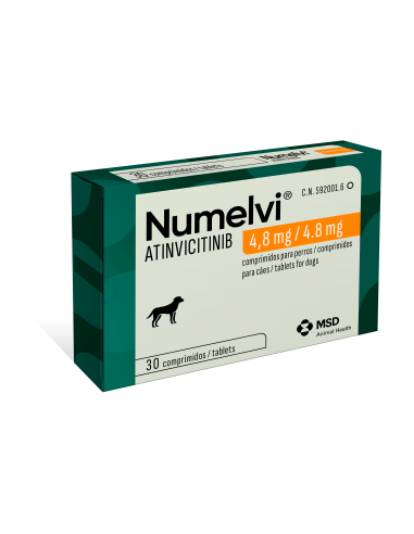 NUMELVI 4,8 MG 30 TAB (4,4 - 6,0 Kg)