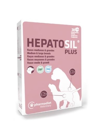 HEPATOSIL PLUS 30C RAZAS GRANDES Y MEDIANAS 
