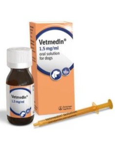VETMEDIN 1,5 MG/ML SOL ORAL PERRO 50 ML 