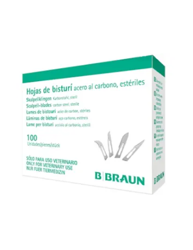 HOJA BISTURI  Nº23 100 UDS BRAUN 