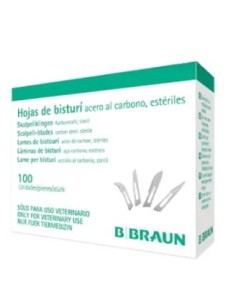HOJA BISTURI Nº20 100 UDS BRAUN