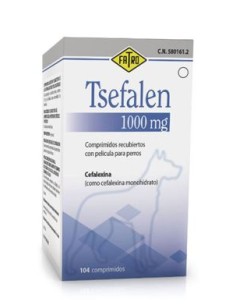 TSEFALEN 1000 MG 104 COMP. 