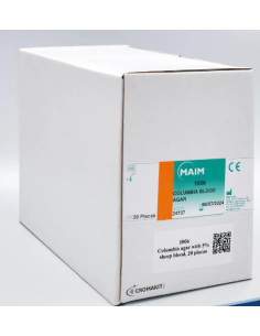 COLUMBIA AGAR SANGRE 20 PLACAS 