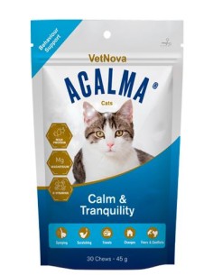 ACALMA CATS 30 CHEWS 