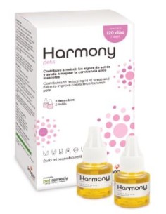 HARMONY PETS 2 RECARGAS X 40 ML 
