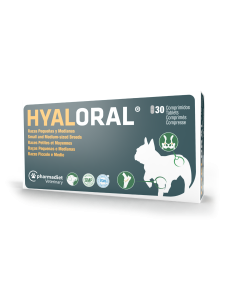 HYALORAL RAZAS PEQUEÑAS Y MEDIANAS 30 COMP 