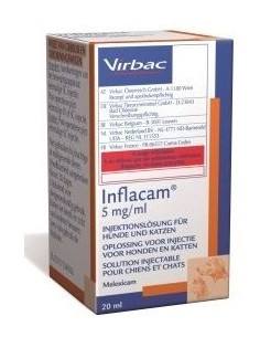 INFLACAM 5MG/ML SOLUCION INYECTABLE 20 ML 