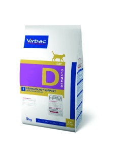 CAT DERMATOLOGY SUPPORT 3KG D1 - VIRBAC HPM