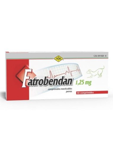 FATROBENDAN 1,25 MG 50 COMP. 