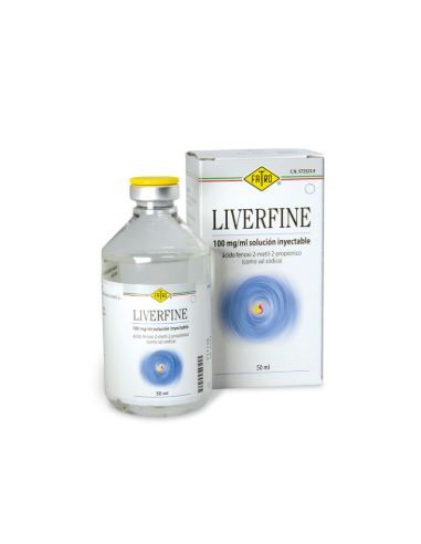 LIVERFINE 100MG/ML 50ML INY 