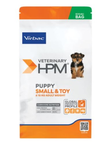 DOG PUPPY SMALL & TOY 400 GR VETERINARY HPM