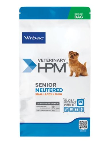 DOG SENIOR NEUTERED SMALL & TOY 7 KG VETERINARY...
