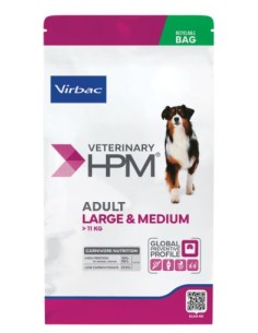 DOG ADULT LARGE & MEDIUM 16 KG VETERINARY HPM