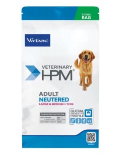DOG ADULT NEUTERED LARGE & MEDIUM 12 KG VETERINARY HPM