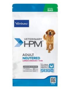 DOG ADULT NEUTERED LARGE & MEDIUM 16 KG VETERINARY HPM