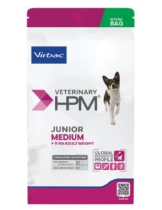DOG JUNIOR MEDIUM 12 KG VETERINARY HPM