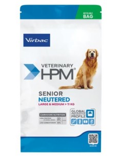DOG SENIOR NEUTERED LARGE & MEDIUM 12 KG  VETERINARY HPM