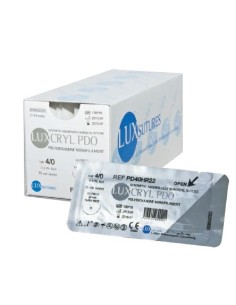 SUTURA LUXCRYL PDO HR26 EP 2 USP 3/0 75 CM 1/2 CIRCULAR...