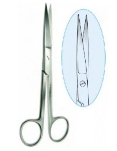 TIJERA RECTA AG/AG 13CM 