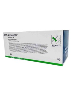 PALOMILLA P VACUTAINER SAFETY-LOCK TUBULAR 18 CM 21 G...