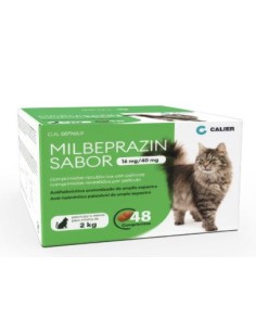 MILBEPRAZIN GATOS 2 KG 48 COMP 