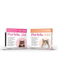 PORTELA 2,5MG (1-5 KG) 1 ML X 2 VIALES 