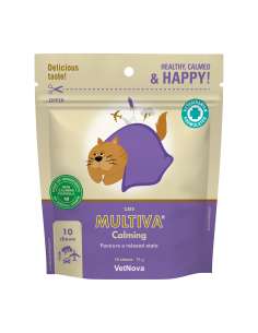 MULTIVA CALMING 10 CHEWS GATOS 