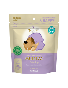 MULTIVA CALMING 10 CHEWS PERRO PEQUEÑO Y MINIATURA 
