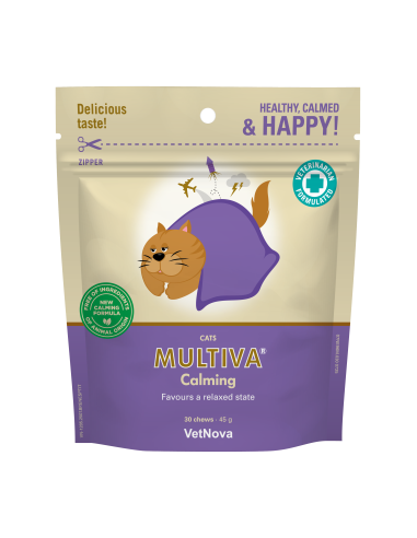MULTIVA CALMING 30 CHEWS GATOS 