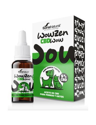 WOWZEN CBDWOW PERROS Y GATOS 10 ML 