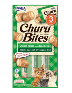 CHURU CAT BITES ATUN 3 X 10 GR (CAJA 12 UD)  