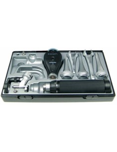 RIESTER OTO/OFTALMOSCOPIO 3,5V  CON 5 ESPECULOS METALICOS
