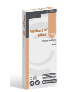 MARBOCARE SABOR 5 MG 10 COMPRIMIDOS 