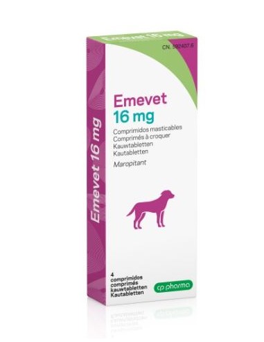 EMEVET 16 MG 4 COMP. 