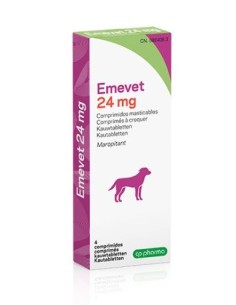 EMEVET 24 MG 4 COMP. 
