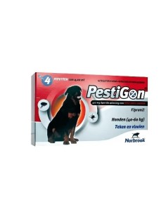 PESTIGON PERROS > 40KG 4 PIP. 