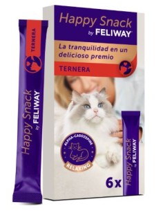 FELIWAY HAPPY SNACK TERNERA 6 STICKS 15 GR 