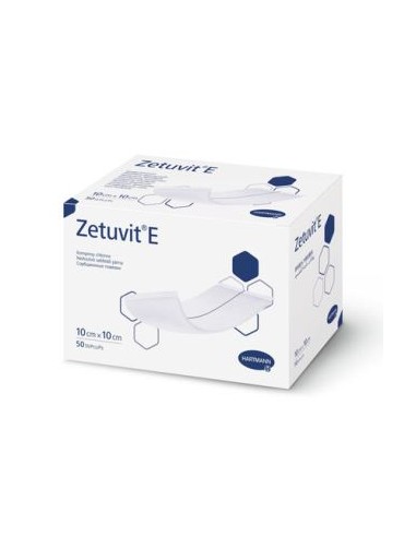 ZETUVIT E APOSITO ABSORBENTE 10X20CM 50 UDS 