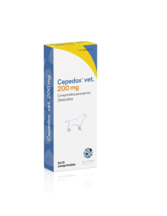 CEPEDOX VET 200 MG 30 COMP 