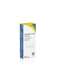CEPEDOX VET 50 MG  30 COMP 