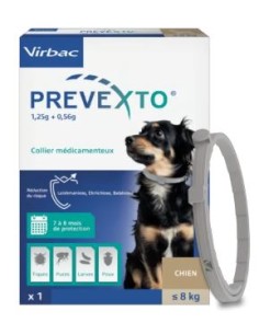 PREVEXTO COLLAR PERRO 0-8 KG 38 CM  