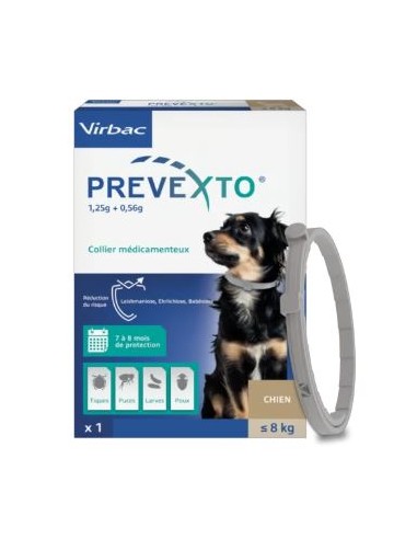 PREVEXTO COLLAR PERRO 0-8 KG 38 CM  