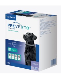 PREVEXTO PERRO > 8 KG E.C. 12 UND 