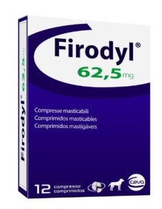 FIRODYL 62.5 MG 12T 