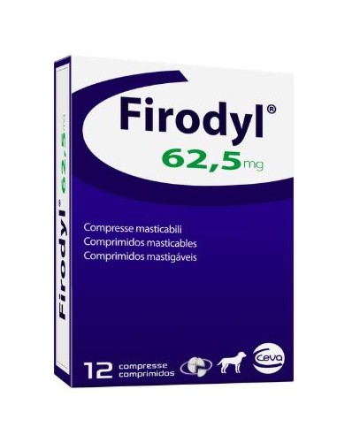 FIRODYL 62.5 MG 12T 