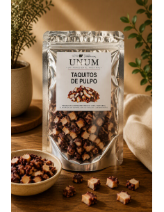 UNUM SNACK HAPPYVAL TAQUITOS DE PULPO 50 GR 
