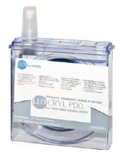 SUTURA LUXCRYL PDO CASSETTE VIOLETA EP 3 USP 2/0 25 M