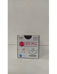 SUTURA LUXCRYL PGA EP 5 USP 2 NEEDLE 1/2 48 MM  12 UDS 90...
