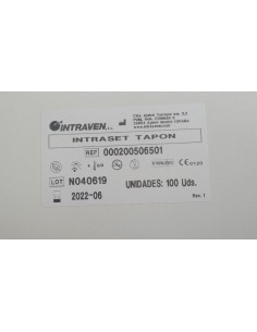 TAPON INTRASET LUER/LOCK 100 UD